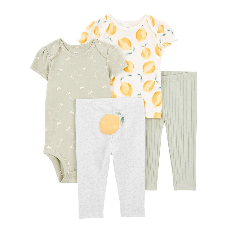 Carter's Conjunto de 4 piezas para Bebés Varias Tallas y Colores — Imagen 1 de 4