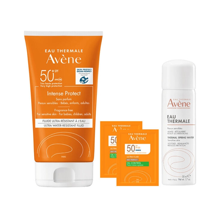 Avène Kit Protector Solar Intense Protect 150 ml + Agua Termal 50 ml — Imagen 2 de 3