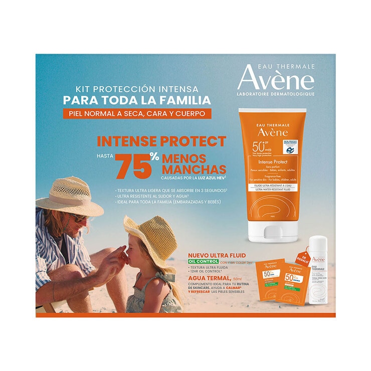 Avène Kit Protector Solar Intense Protect 150 ml + Agua Termal 50 ml — Imagen 3 de 3