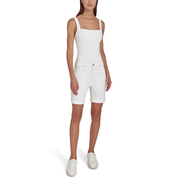 DKNY Jeans Short Bermuda para Dama Varias Tallas y Colores — Imagen 2 de 3