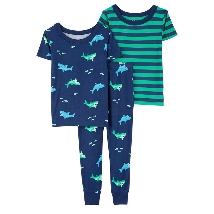 Carter's Pijama de 3 Piezas Para Niños y Niñas Varias Tallas y Colores — Imagen 3 de 4