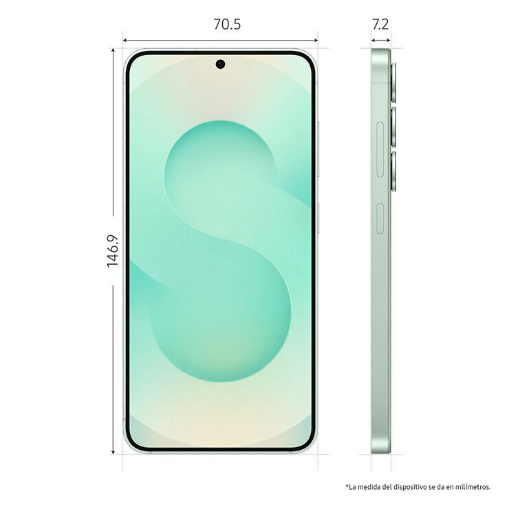 Samsung Galaxy S25 256GB Menta — Imagen 3 de 4
