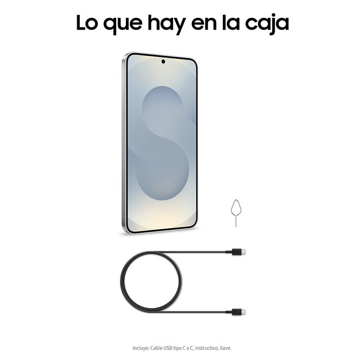 Samsung Galaxy S25 256GB Plata — Imagen 3 de 4