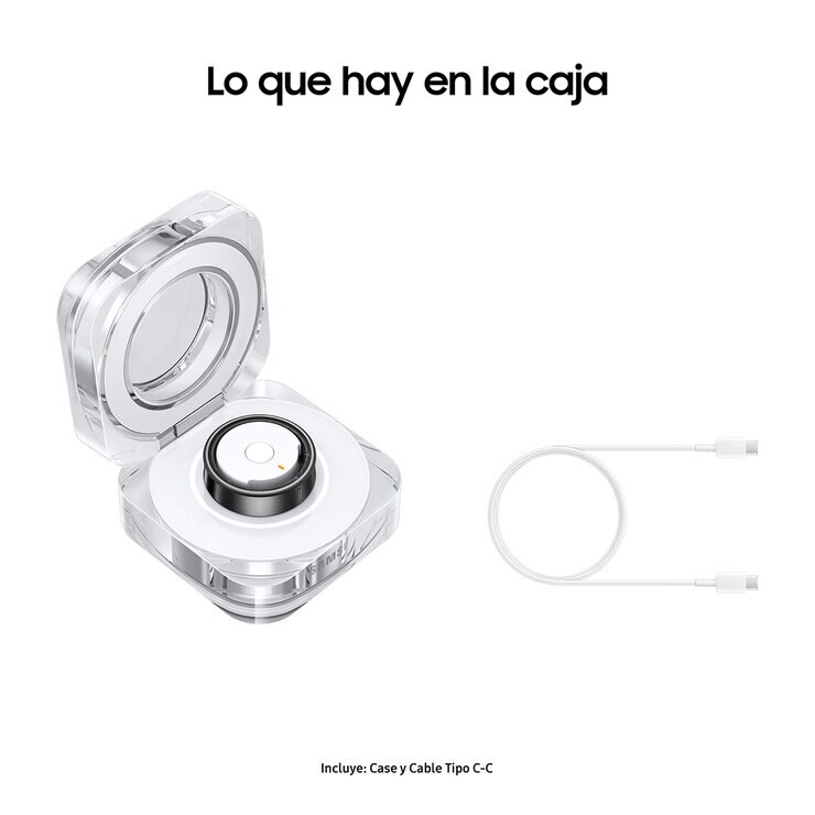 Samsung Galaxy Smart Ring Negro Titanio - Talla 12 — Imagen 4 de 4