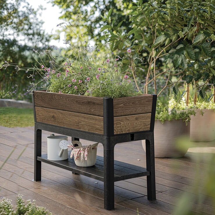 Keter Signature Collection, Jardinera Elevada Decorativa — Imagen 4 de 4