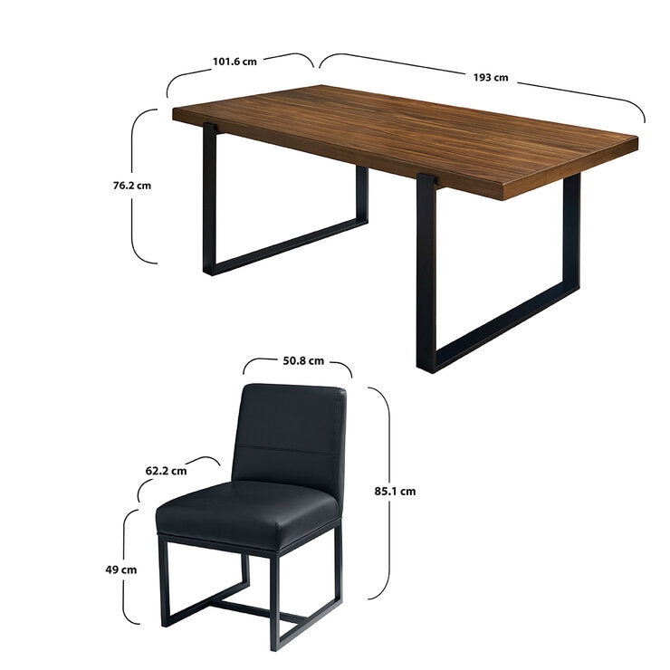 Universal Broadmoore, Tatum, Juego de Comedor de 5 piezas — Imagen 2 de 4