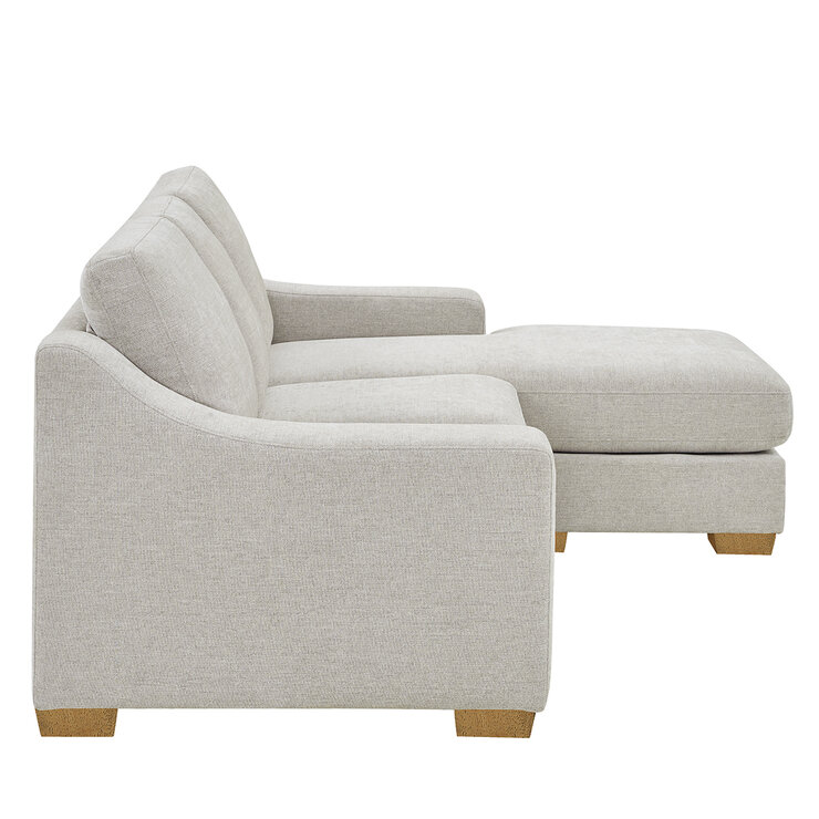Thomasville , Sofá de Tela Tipo Chaise de 2 Piezas — Imagen 2 de 4