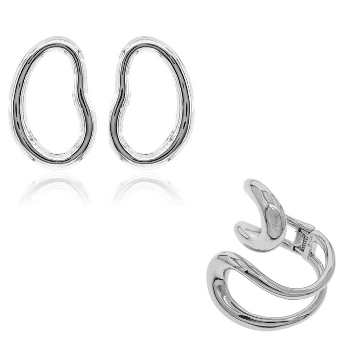 Mayfer, Juegode Aretes y Pulsera en Aleación de Metal — Imagen 1 de 4