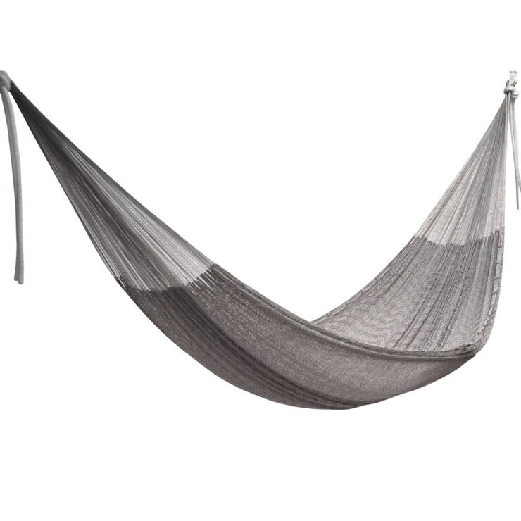 Arte Mayab, Hamaca Modelo Exteria, para Exterior, Color Gris — Imagen 2 de 4