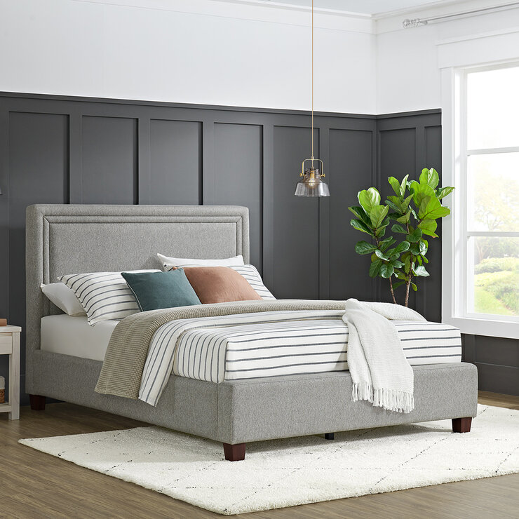 Northridge Home, Alice, Cama Queen Tapizada — Imagen 1 de 4