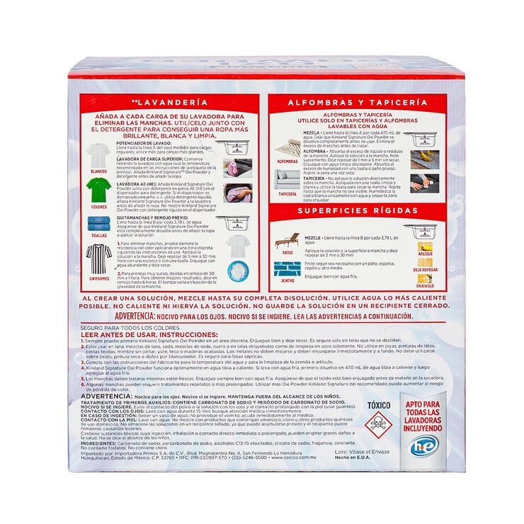 Kirkland Signature Oxi Powder Jabón Multiusos en Polvo 4.9 Kg — Imagen 2 de 4