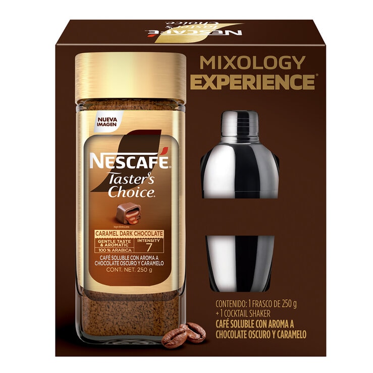 Taster´s Choice Café Soluble Aroma Chocolate Oscuro 250 g — Imagen 1 de 4