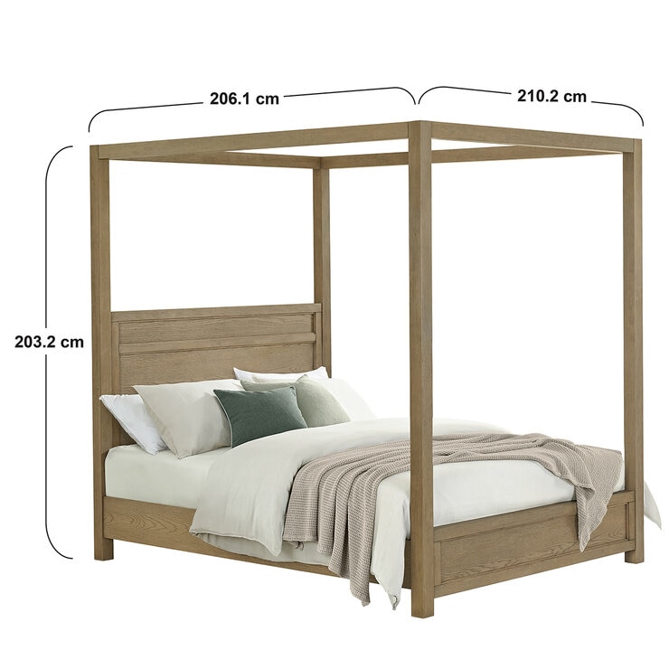 Universal Broadmoore, Cama King Con Dosel — Imagen 3 de 4