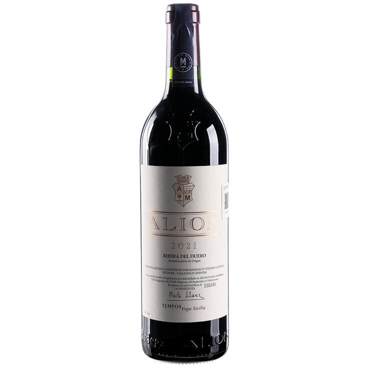 Vino Tinto Alión 2021 750 ml