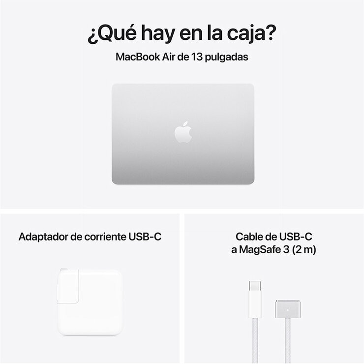 Apple MacBook Air 13" Chip M4 256GB Plata — Imagen 2 de 4