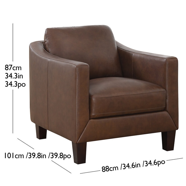 Simon Li Furniture, Sillón de Piel — Imagen 2 de 4