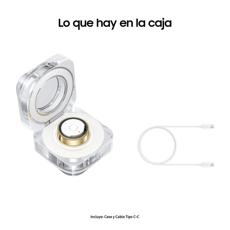 Samsung Galaxy Smart Ring Oro Titanio - Talla 11 — Imagen 4 de 4