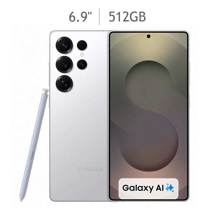 Samsung Galaxy S25 Ultra 512GB Plata Titanio — Imagen 1 de 4