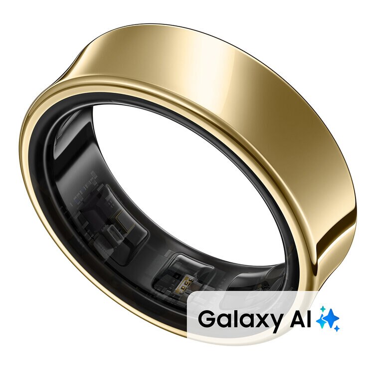 Samsung Galaxy Smart Ring Oro Titanio - Talla 9 — Imagen 1 de 4