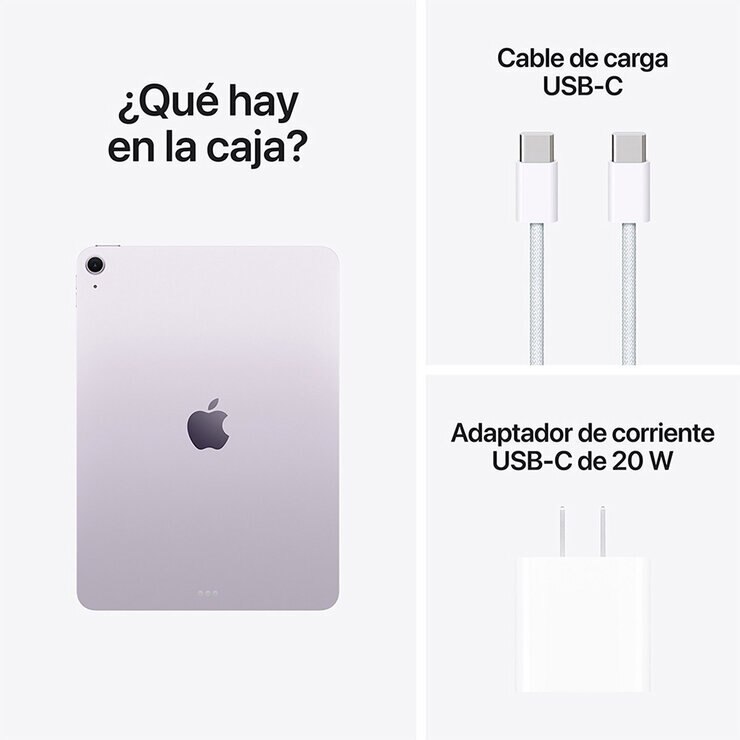 Apple iPad Air 11" Chip M3 128GB Morado — Imagen 3 de 4