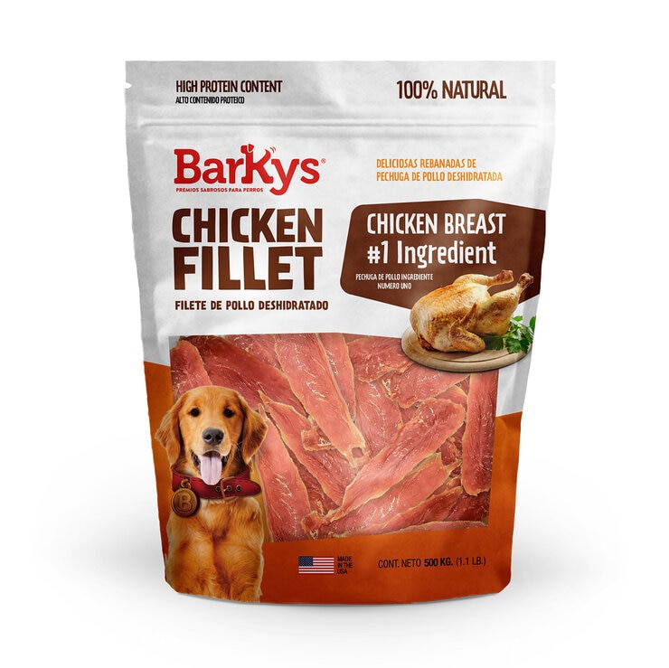 BarKys Filete de Pollo Deshidratado para Perros 500 gr — Imagen 1 de 2