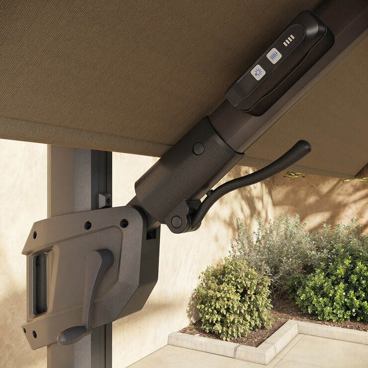 Seasons Sentry, Sombrilla Cuadrada de Aluminio de 3.05m — Imagen 4 de 4