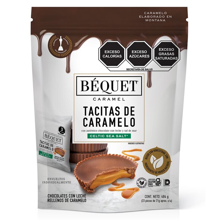 Béquet Tacitas de Caramelo 484g — Imagen 1 de 2