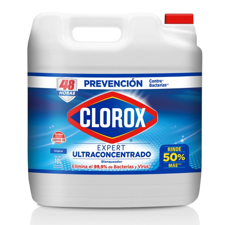 Clorox Blanqueador Ultraconcentrado 10 l — Imagen 1 de 4