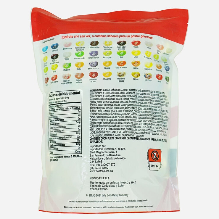 Jelly Belly Jelly Beans 1.81 Kg — Imagen 2 de 2