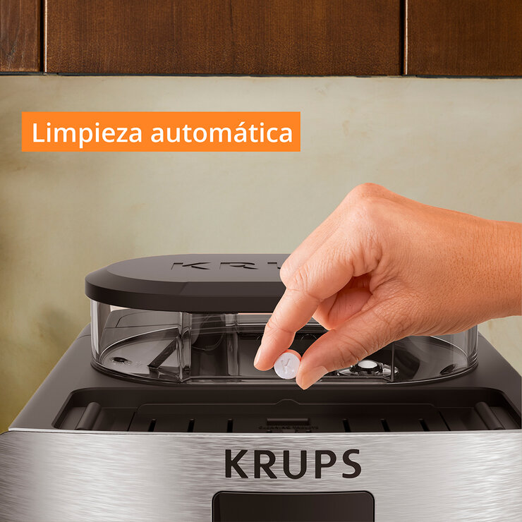 Krups Cafetera Automática Silver , inlcuye kit de mantenimiento — Imagen 3 de 4