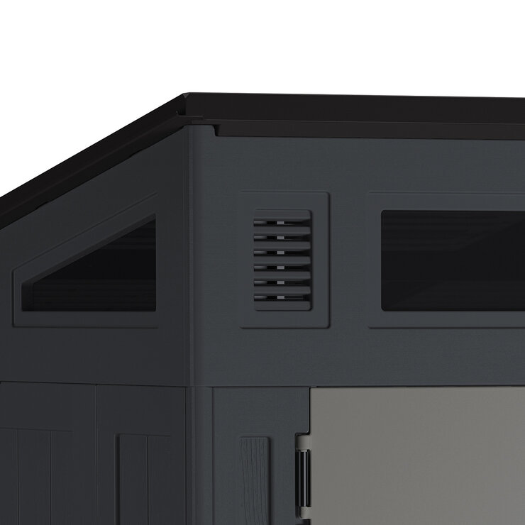 Suncast, Modernist Cobertizo de Almacenamiento de 1.8 m x 1.5 m — Imagen 2 de 4