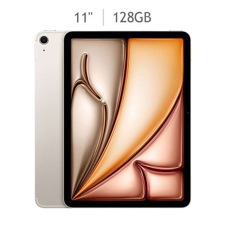 Apple iPad Air 11" Chip M3 Wi-Fi + Cellular 128GB Blanco Estelar — Imagen 1 de 4