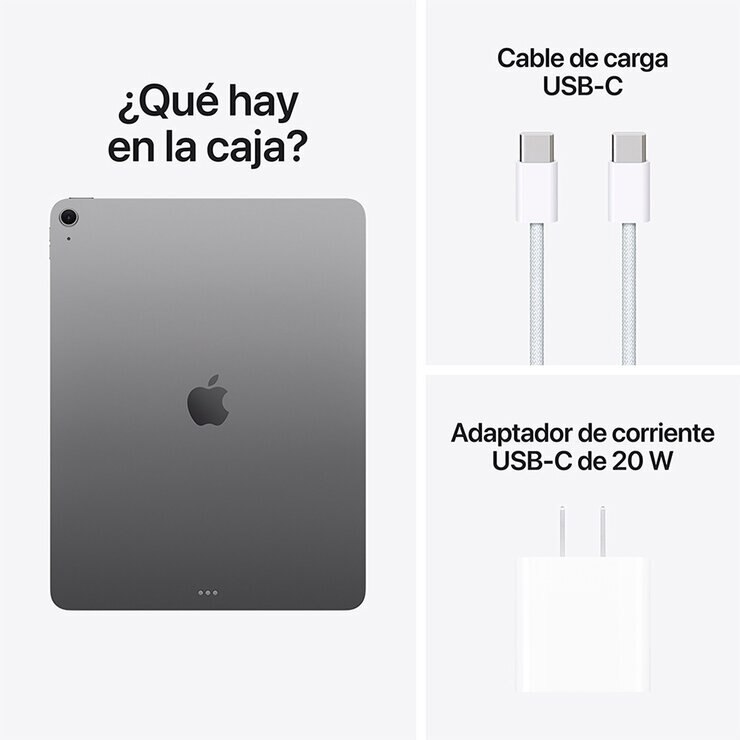 Apple iPad Air 13" Chip M3 512GB Gris Espacial — Imagen 4 de 4