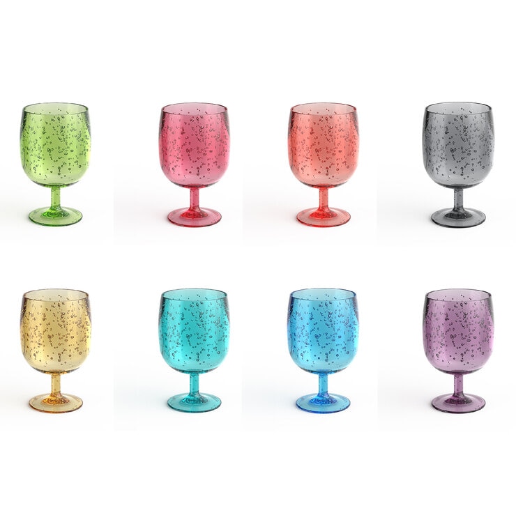 Vasos Acrílicos Apilables 8 Piezas — Imagen 3 de 4