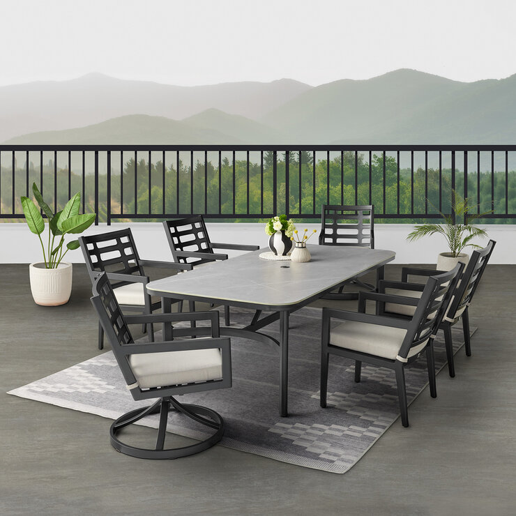 Agio, Juego de Comedor Formia de 7 piezas