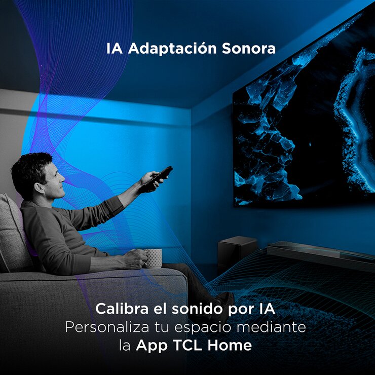 TCL Q75H Barra de Sonido 5.1.2 Canales — Imagen 2 de 4