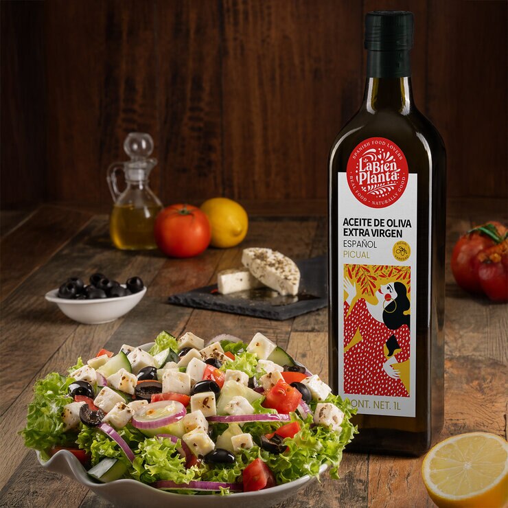 La Bien Planta Aceite De Oliva Extra Virgen 1L — Imagen 2 de 3