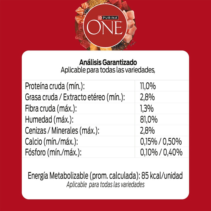Purina One Alimento Húmedo para Perro 24 pzas — Imagen 4 de 4
