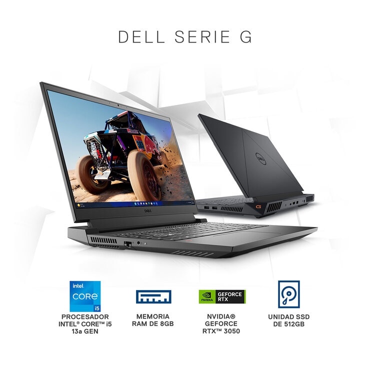 DELL Gaming NB G15 5530 Laptop 15.6" Full HD Intel Core i5 8GB 512GB SSD — Imagen 3 de 4