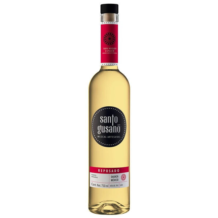 Santo Gusano Mezcal Reposado 750 ml — Imagen 1 de 3
