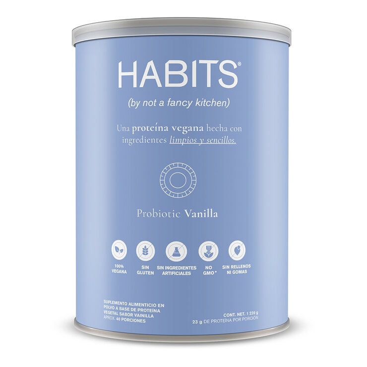Habits by Not A Fancy Kitchen Proteína Vegetal Vainilla — Imagen 1 de 4