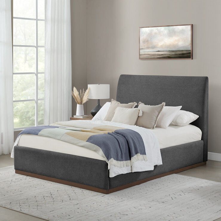 Northridge Home, Amelia, Cama Queen Tapizada — Imagen 1 de 4