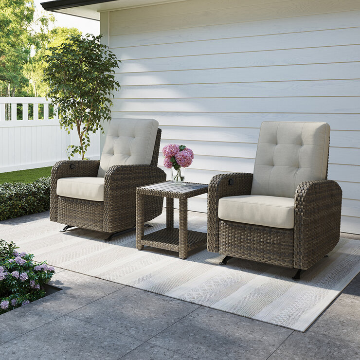 Living Style, Juego de 3 sillones reclinables Barela de Thomasville — Imagen 1 de 4