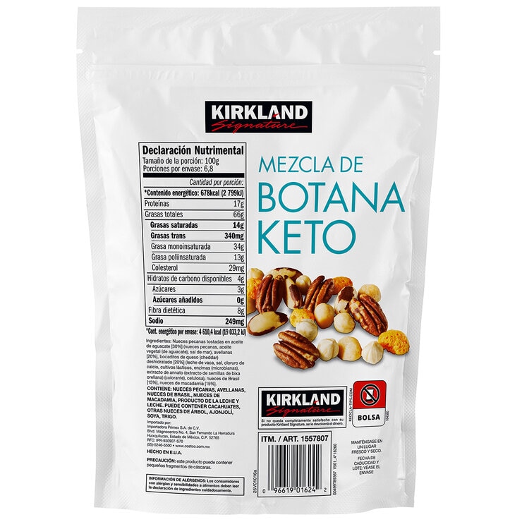 Kirkland Signature Mezcla de Botana Keto 680g — Imagen 2 de 2