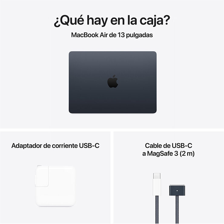 Apple MacBook Air 13" Chip M4 256GB Medianoche — Imagen 4 de 4
