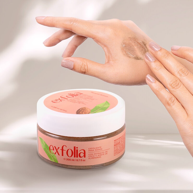 Natural Scents Crema de manos 6 pzas de 60 ml c/u + Exfoliante de 200 ml — Imagen 3 de 4