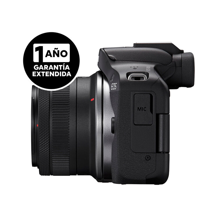 Canon, Cámara Digital EOS R50 RF-S 18-45mm + Garantía Extendida — Imagen 4 de 4