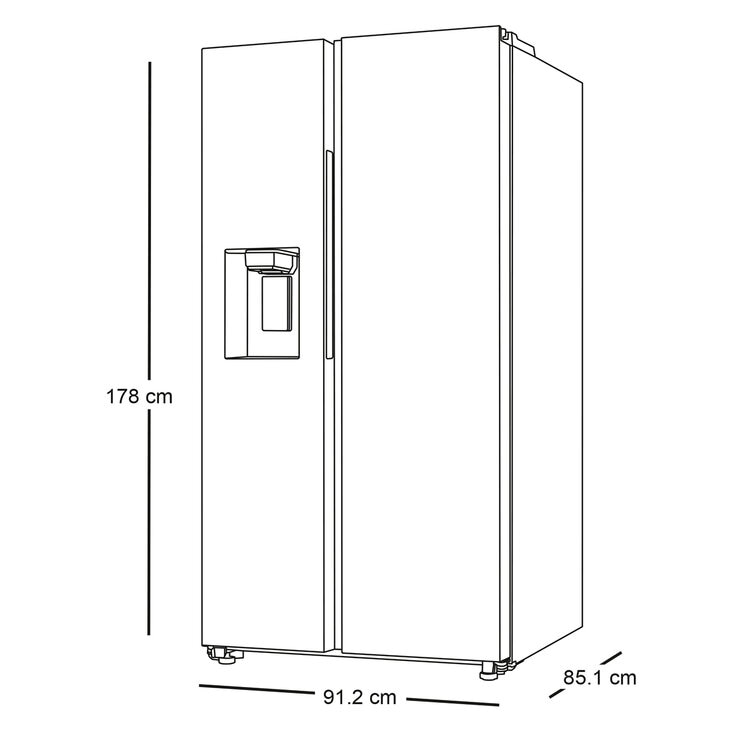 Samsung Refrigerador 27" Negro — Imagen 4 de 4