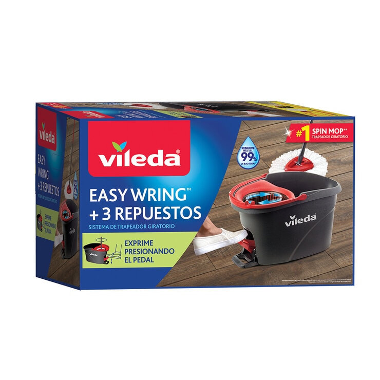 Vileda Sistema de Trapeador Giratorio 5 pzs — Imagen 1 de 4