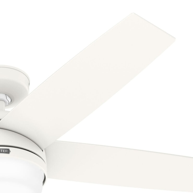 Hunter Ventilador 52" Asheville Blanco Mate — Imagen 4 de 4